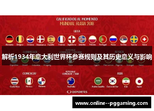 解析1934年意大利世界杯参赛规则及其历史意义与影响